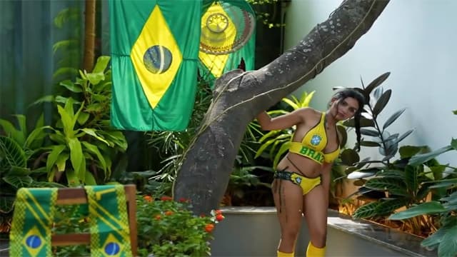 Resmi Nair as Brazil Cheer Girls Her Nipple Outdoor Hard Fucked Video Leak